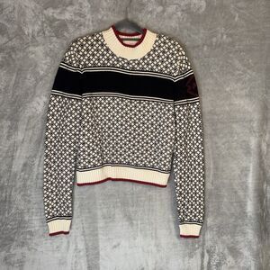 Vintage Polo Jeans Company Nordic Sweater Size XL/L Cropped 90s Preppy Old Money